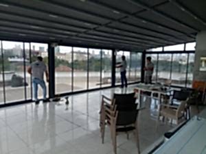 Cafe Kapatma, Raylı Tente