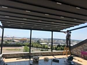 Cafe Kapatma, Raylı Tente